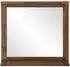 Woodkings Cancun Wandspiegel mit Ablage, Massivholz, 70x65cm (A2301)
