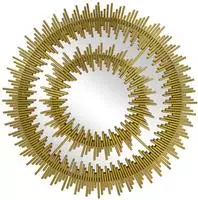 WANDSPIEGEL Gold 72/72 cm