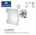 KOH-I-NOOR Quadrolo H60-1KK3 LED Wandspiegel