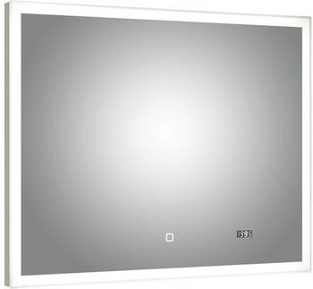 Pelipal Lichtspiegel mit Uhr Filo Rustico 70x90cm (980.839022)