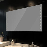 vidaXL Badspiegel mit LED-Leuchten 100&times;60 cm