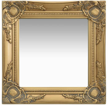 vidaXL Wall Mirror Baroque Style 40x40 cm