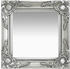 vidaXL Wall Mirror Baroque 40x40 cm Silver