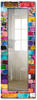 Artland Dekospiegel »Bunte Mauer«, gerahmter Ganzkörperspiegel, Wandspiegel, mit