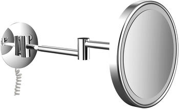 Frasco LED-Wandspiegel rund 20,3cm + Spiralkabel 2-armig chrom (8301 211 00)