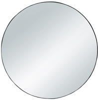 MIRRORS AND MORE Dekospiegel "Mila" Wandspiegel, rund, &Oslash; 50 cm, lackiertes Metall
