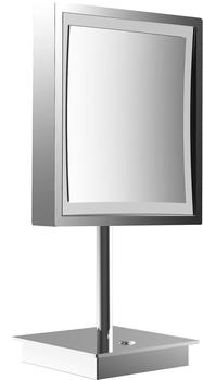Frasco LED-Standspiegel eckig 203x203cm + Spiralkabel 3 203cm chrom (8331 711 00)