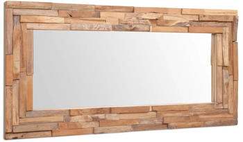 vidaXL Dekorativer Spiegel Teak 120x60cm Rechteckig (244564)