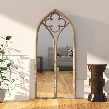 vidaXL Spiegel sandfarben 70x30cm Eisen Innenbereich (3093521)