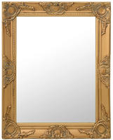 vidaXL Wandspiegel im Barock-Stil 50x60 cm Golden