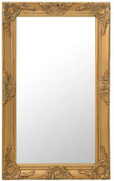 vidaXL Wandspiegel im Barock-Stil 50 x 80 cm Golden