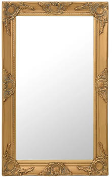 vidaXL Wandspiegel Barock-Stil 50x80cm Golden (320321)