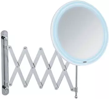 Wenko LED Teleskop Wandspiegel Barona (24102100) Wenko LED Teleskop Wandspiegel Barona (24102100)