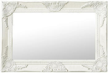 vidaXL Wandspiegel Barock-Stil 60x40cm weiß (320328)
