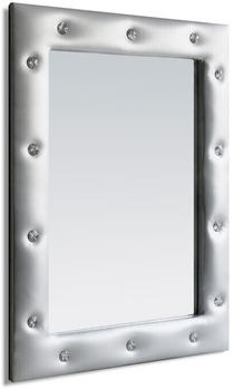 Mirrors and More Wandspiegel NAOMI mit Silberrahmen 55x70cm