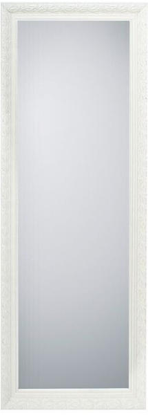 Mirrors and More Wandspiegel TANJA mit Holzrahmen in Weiß 50x150cm