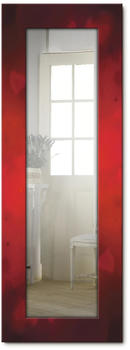Art-Land Ganzkörperspiegel Abstrakt Kunst Modern Farbverlauf rot 50x140 cm