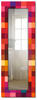 Artland Dekospiegel »Patchwork rot«, gerahmter Ganzkörperspiegel, Wandspiegel, mit
