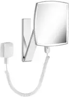 Keuco - Wand-Kosmetikspiegel mit LED Beleuchtung, verchromt 17613019001