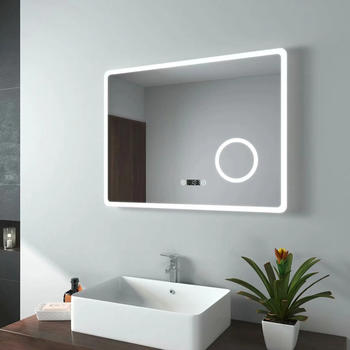 EMKE LED Badspiegel mit Beleuchtung 80x60cm