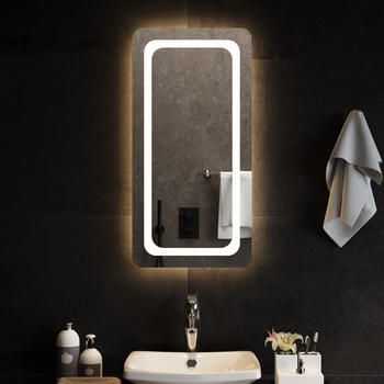 vidaXL LED-Badspiegel 40x80 cm