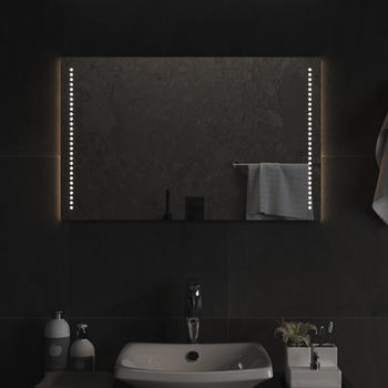 vidaXL LED-Badspiegel 80x50 cm