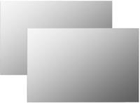 vidaXL Wandspiegel 2 Stk. 60 x 40 cm Rechteckig Glas