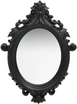vidaXL Wandspiegel im Rokoko-Stil 56×76 cm Schwarz