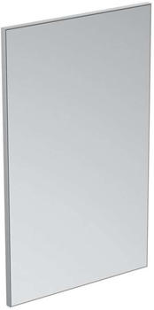 Ideal Standard Mirror&Light Spiegel mit Rahmen 60x 100 cm aluminiumoptik T3361BH