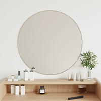 vidaXL Wandspiegel Silbern &Oslash; 60 cm Rund