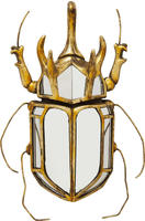 Kare Design Wanddekoobjekt "Wandschmuck Beetle Mirror 25x39cm"