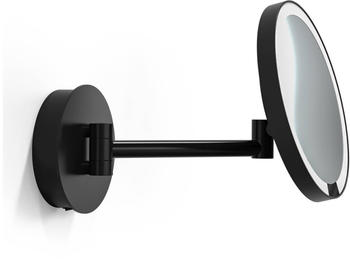 Decor Walther Look Plus 7X LED-Wandspiegel schwarz