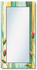 Art-Land Bunte Blumen Spiegel 60,4 cm x 120,4 cm x 1,6 cm, bunt Landhaus (38152833-0)