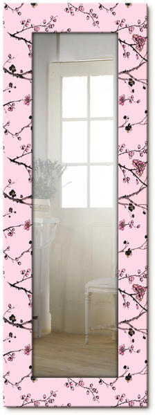 Art-Land Chinesischer Stil Spiegel 50,4 cm x 140,4 cm x 1,6 cm, lila Landhaus (54401769-0)