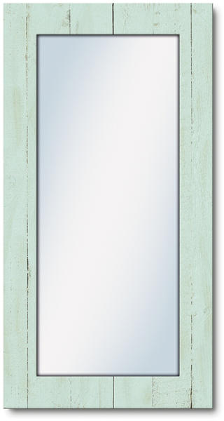 Art-Land Das Leben ist schön Spiegel 60,4 cm x 120,4 cm x 1,6 cm, grün Landhaus (69412649-0)