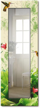 Art-Land Kolibri Spiegel 50,4 cm x 140,4 cm x 1,6 cm, grün Landhaus (46183300-0)