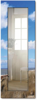 Art-Land Leuchtturm Sylt Spiegel 50,4 cm x 140,4 cm x 1,6 cm, blau Landhaus (40127464-0)