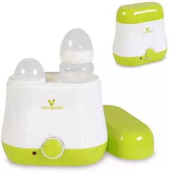 Cangaroo BabyDuo Flaschenwärmer 2 Flaschen, Sterilisation, grün (108083)