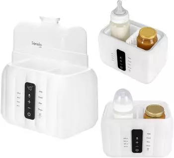 Lionelo Thermup Duo Doppel-Flaschenw&auml;rmer & Sterilisator 6-in-1, BPA-frei