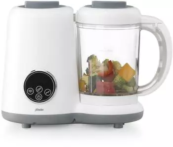 Alecto BFP-66 5-in-1 Babynahrungszubereiter 300W, 0,57l, weiß (A004248)