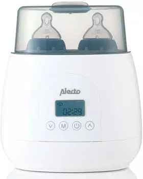 Alecto BW700TWIN Flaschenwärmer Duo, 4-in-1, digital (BW700TWIN)
