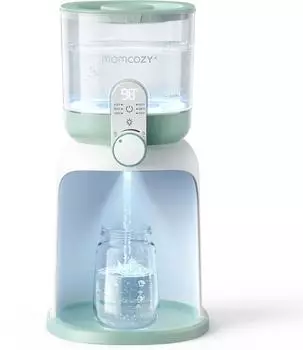 Momcozy Flaschenzubereiter Baby mit Dual-Licht, 1,69 Liter Weiß-Grün