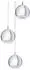Eglo 95913 - LED Kronleuchter CONESSA 3xGU10-LED/4W/230V