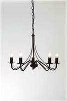 Suspension Land 5x40w Attacco E14 Bronzo R1198-24