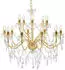 vidaXL Kronleuchter 2-lagig 15xE14 Gold (281613)