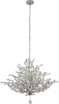 Searchlight Bouquet Pendelleuchte 11-flammig, Chrom, Klarglas (E14)