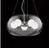 IDEAL LUX Audi-10 SP5 Pendelleuchte, 5-flammig, E27, Rauchglas (103983)