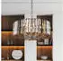 Searchlight Chapeau Pendelleuchte/Halbeinbau 5-flammig, Chrom, Glas, Ø50cm (82101-5CC)