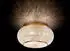 IDEAL LUX Pasha' Deckenleuchte Kristall-Metall 6xE14 Gold (100807)