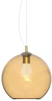 IDEAL LUX Nemo SP1 D40 Pendelleuchte E27 bernsteinfarben (339061)